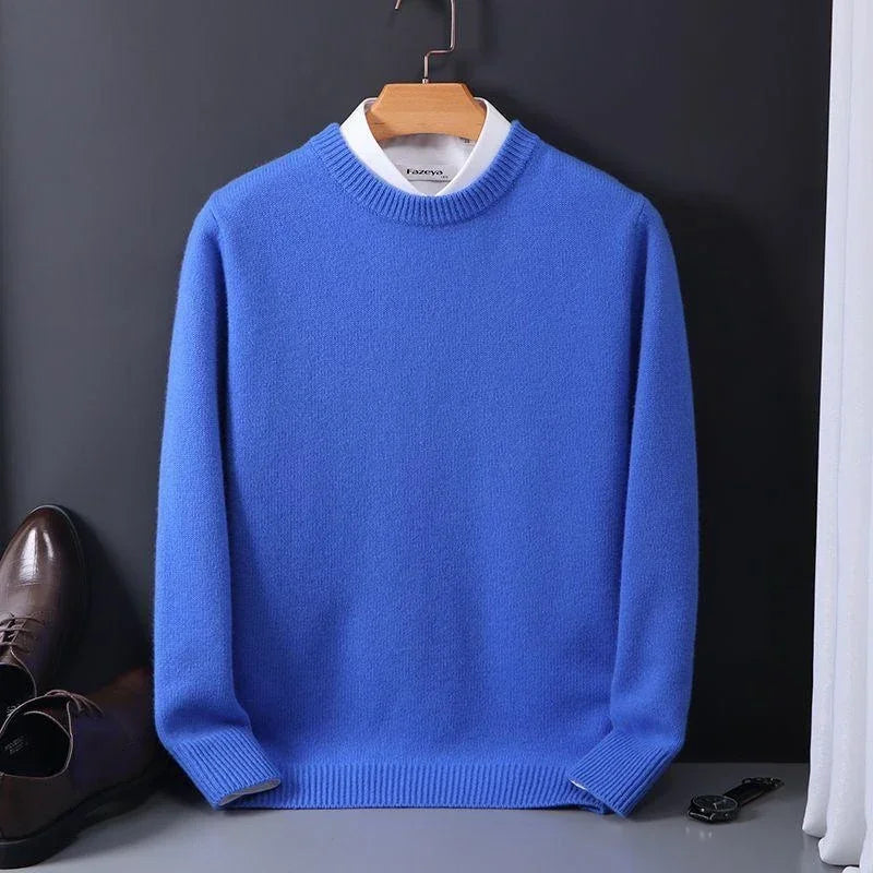 SAVRO | Men's Cashmere Sweater