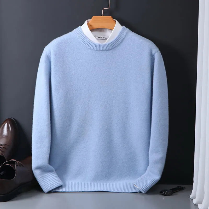 SAVRO | Men's Cashmere Sweater