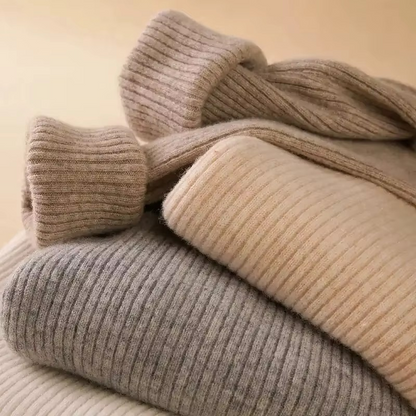 SAVRO | Woman's Turtleneck Sweater